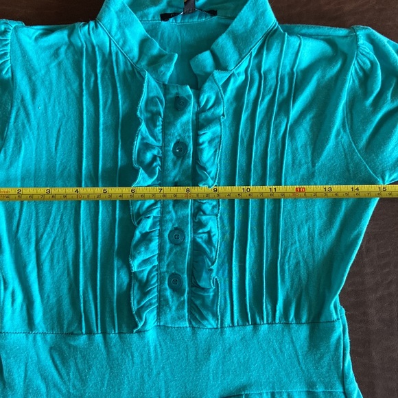 🆕 Beautiful blue green coloured dress in size EUR 5 - Picture 5 of 8